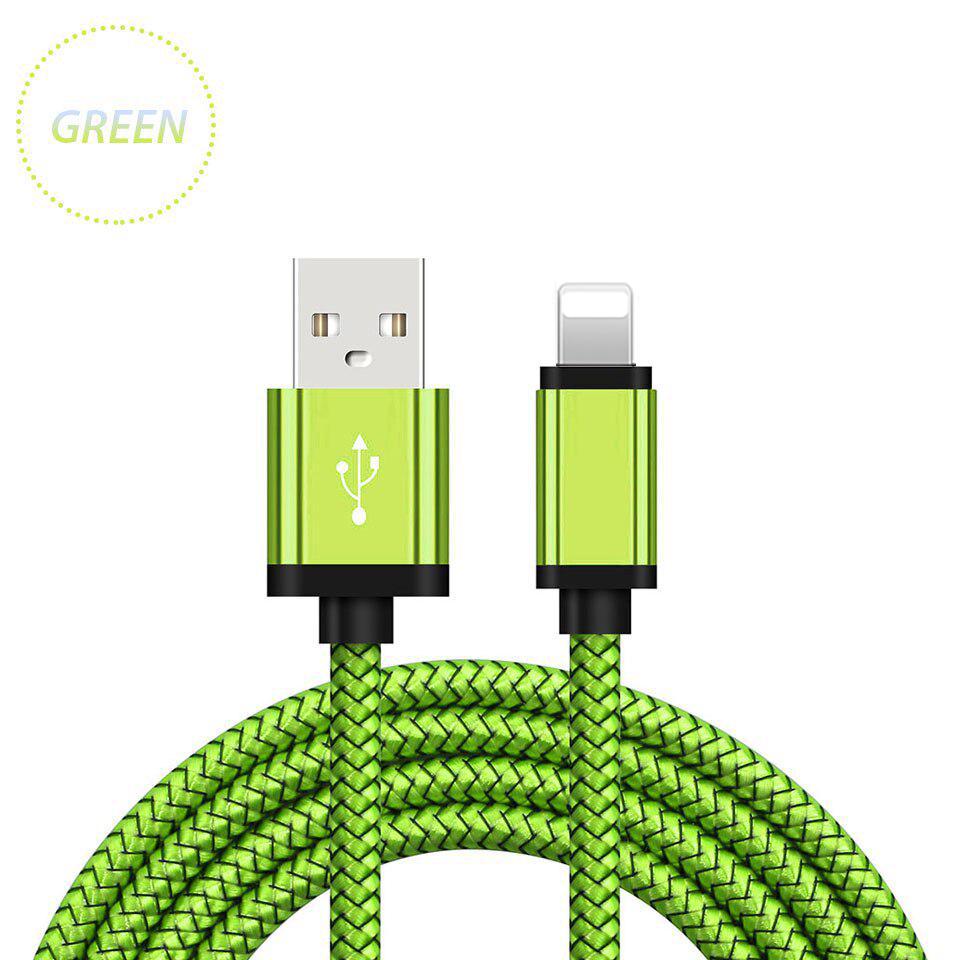 1 м 2 м 3 м USB-кабель для зарядного устройства, кабель для передачи данных для Apple iPhone 7 8 Plus 6 5 S 6S 10 11 Pro X XR XS Max iPad, быстрая зарядка, длинный телефонный провод