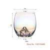 Colorful Egg Shape Iceberg Mousse Cup Japanese Style Glassware Whiskey Whisky Cup Milk Water Coffee Mug Beer Tumbler Wholesale