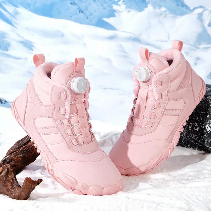 Fashion New Outdoor Sports Cotton Shoes for Women Winter Fleece Warm Short Boots Classic Special Price Waterproof Anti Slip Snow Boots