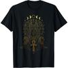 Anubis Sacred Geometry Ankh Sphinx Ancient Egypt T-Shirt