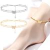 Multi Layer Women's Ankl E Butterfly Shape Summer Gift Beach Decoration