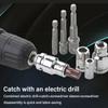 1/4 3/8 1/2 Socket Hex Bit Adapter Universal Impact Socket Converter  Electric Drill