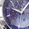 Парные серебристые часы Citizen Attesa DEAR Limited Edition, Eco-Drive с питанием от света, Радиоуправляемые, Водонепроницаемые, Коллекция, Модель, Синие, AT8240-66L,