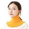 Women's Fake Collar, High Collar, Neck Protector, Windproof, Knitted And Warm Neck Cover