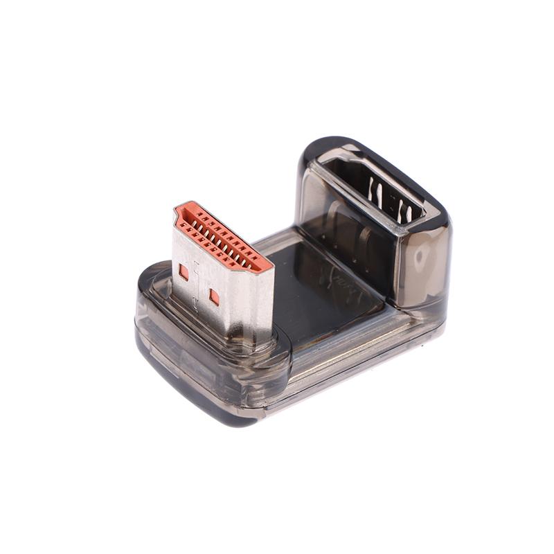 Адаптер HDMI 2.1 Папа-Мама 8K@60Hz Разъем Папа-Мама Угловой Вверх Вниз 90 270 360 Градусов Для HDMI Кабеля ПК Ноутбука HDTV