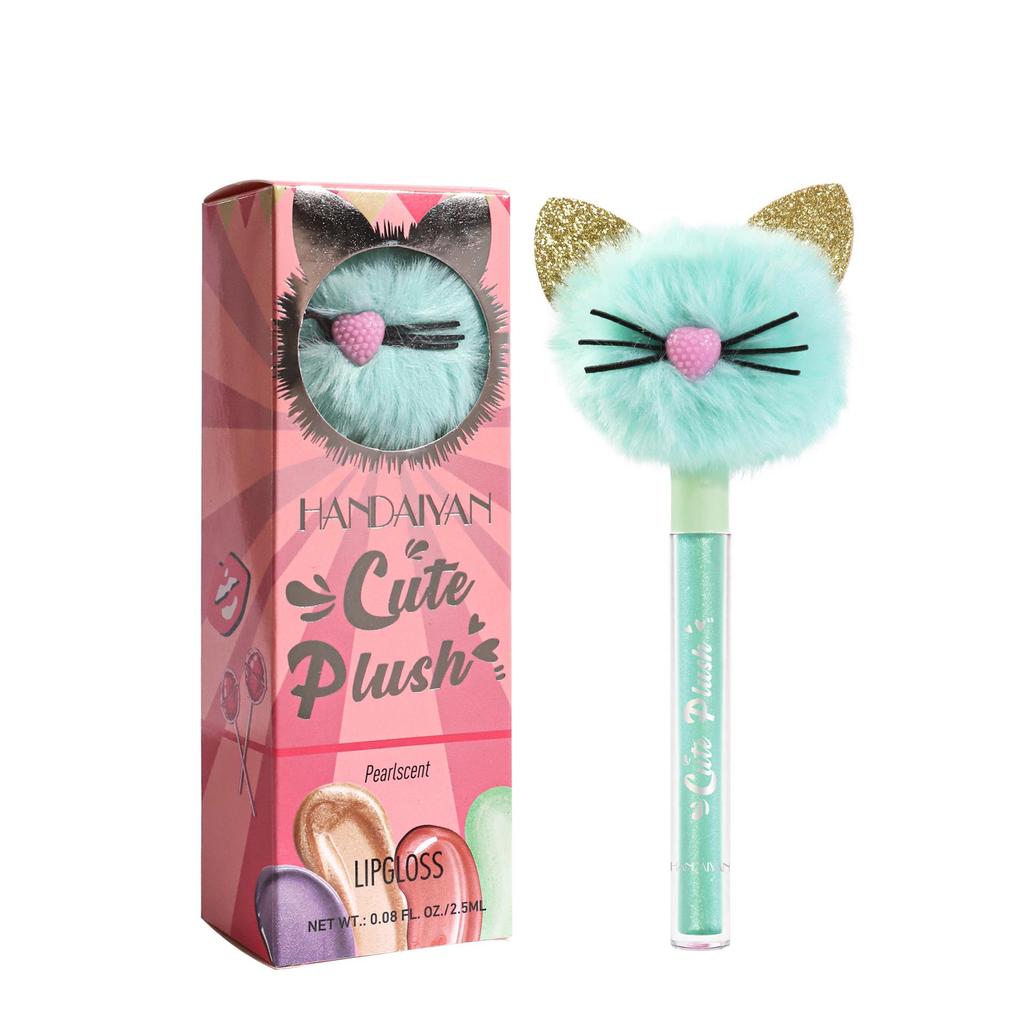 HANDAIYAN 5 цветов, блеск для губ, долговечный, милый, блестящий, красный, телесный, помада, жидкий, водостойкий, увлажняющий, светящийся блеск для губ, макияж