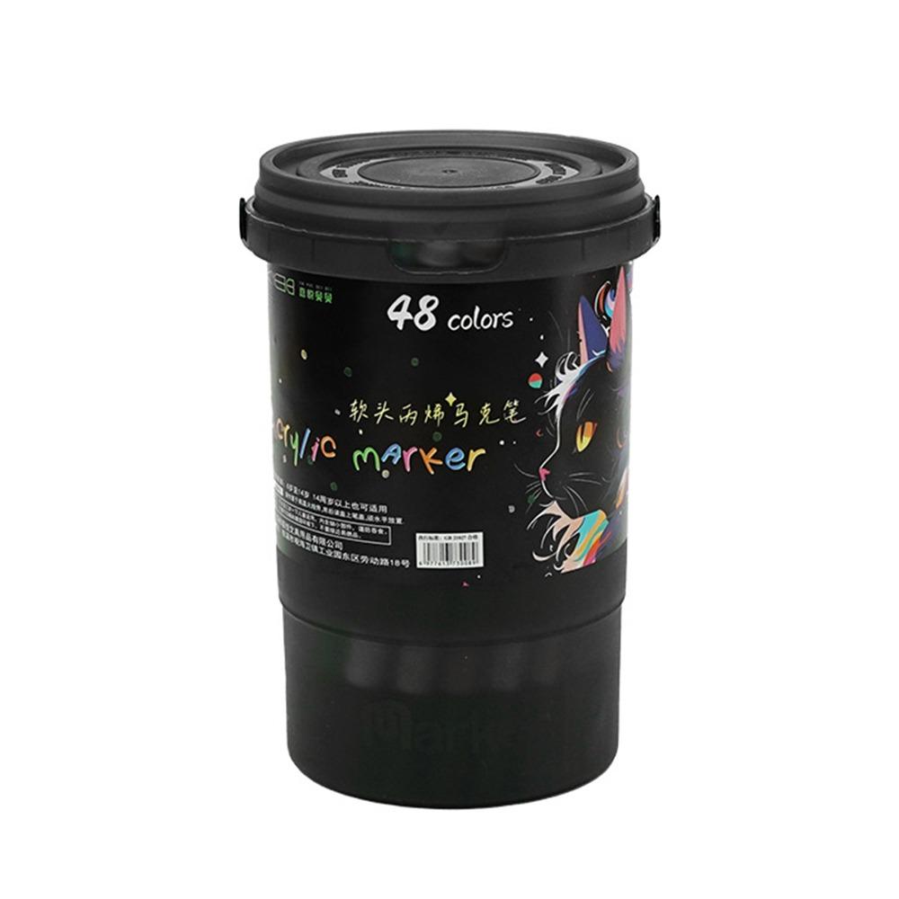 Нетоксичный акриловый маркер Мягкий наконечник Мягкий наконечник Маркер Простой акварельный маркер Студенческое искусство
