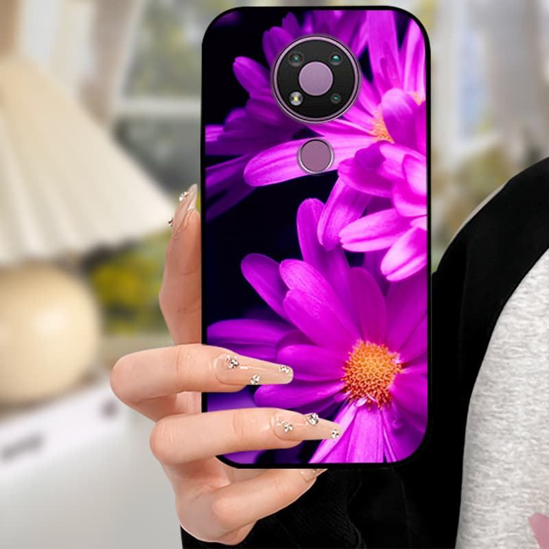 Capa For Nokia 5.4 Cases Black Silicon Soft TPU Phone Case For Nokia 5.4 5.1 7.1 Protective Camera Coque Nokia5.4 Back Shells