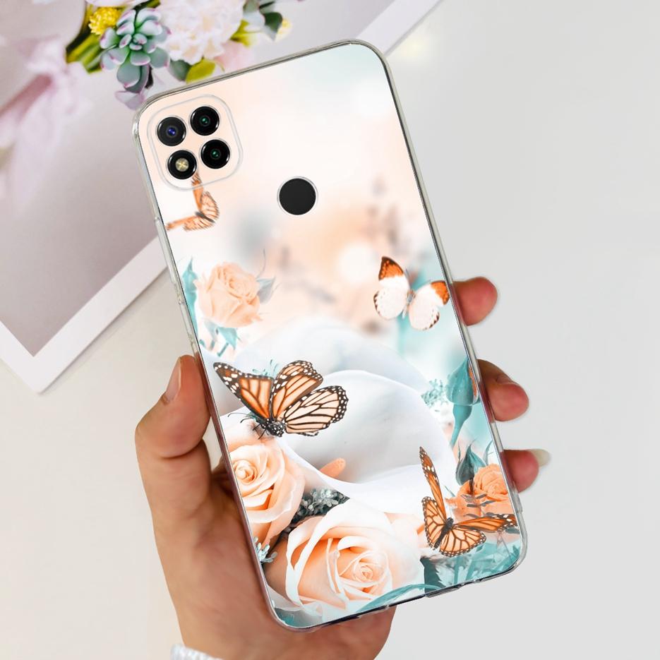 Чехол для Xiaomi Redmi 9C Милый Космонавт Мягкий Силиконовый Чехол для Телефона Для Xiaomi Redmi 9C NFC 9 C Redmi9C Задняя Крышка 6.53'' Funda Capa