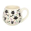 Cute and Creepy Cat Rounded Mug