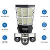 New Solar Street Light & Security Camera – Automatic Power, Smart Lighting, Three-Lens 4G WiFi Camera