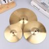 6/8/10-дюймовые барабанные тарелки из латуни, перкуссионные тарелки сплэш, крэш, хай-хэт, джазовые барабанные тарелки для музыкальных инструментов, барабанные тарелки