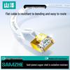 SAMZHE Плоский экранированный Ethernet-кабель Cat7