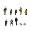 Scenery Collection The Human 135 Railway Passenger B Commuter/School Diorama Supplies 320555