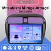Автомобильное радио Android Auto Carplay для Mitsubishi Mirage Attrage 2012-2018, мультимедийный проигрыватель, головное устройство, стерео, GPS-навигация, BT WIFI 1+16 ГБ