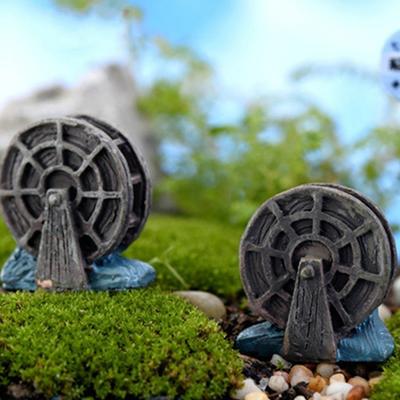 2 шт. водяное колесо микро пейзаж бонсай суккулентные растения аквариум DIY Декор