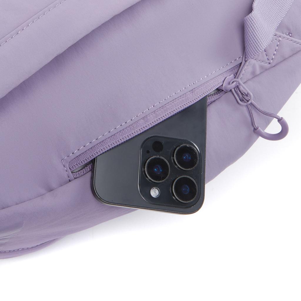 Новый рюкзак LiNing × Музей дворца, Серия «Китайская культура», полиамид, унисекс, легкий, темно-фиолетовый, ABSV273-3