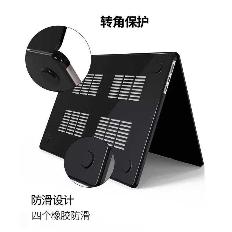 Жесткий чехол для ноутбука MacBook Air 13,6 15,3 Pro 14 16 дюймов - Защитная крышка с голографическим дизайном и лазерным эффектом