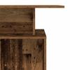 Reception Desk with Rustic Wood Look 100 x 40 x 104 cm Engineered Wood