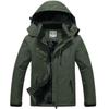 Wish Outdoor Jacket Men's Large Size Plus Velvet Mountaineering Jacket Windproof Jacket warm Thicked Cotton Jacket for Men