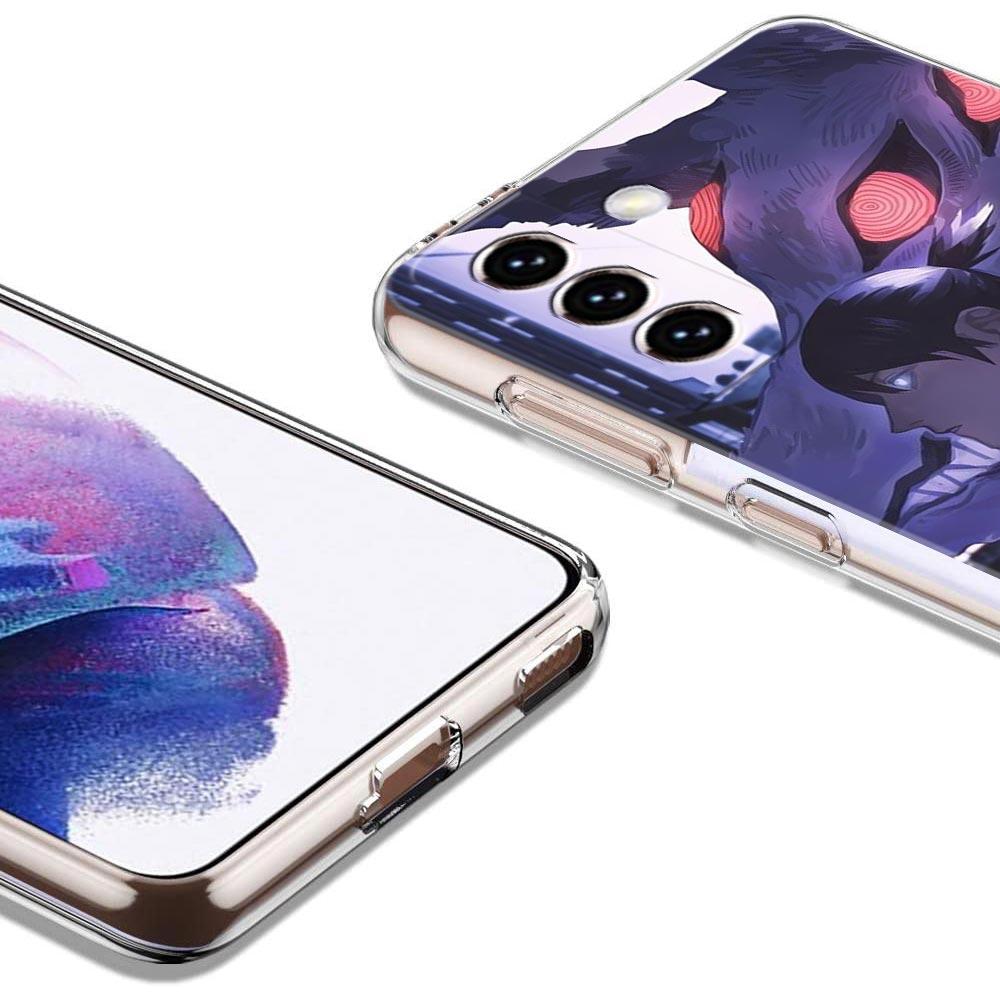 Чехол для телефона с изображением человека-бензопилы для Samsung Galaxy S22 5G S20 Ultra S21 FE 5G S10E S9 S8 S10 Plus Note 20 10, прозрачная силиконовая задняя крышка