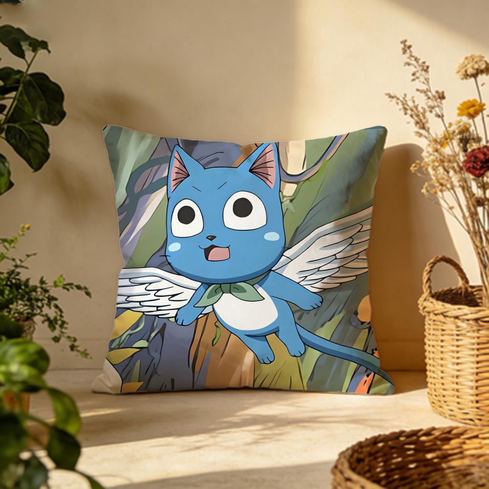 Trendy FFAIRY TAILed Cushion Cover Versatile DoubleSided Pillow Case Fit for Sofa Bed Car Daily Decor
