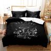 Новый комплект постельного белья Cottagecore Frog Mushroom Single Twin Full Queen King Size Bed Set Adult Kids Bedroom Duvetcover Sets Anime