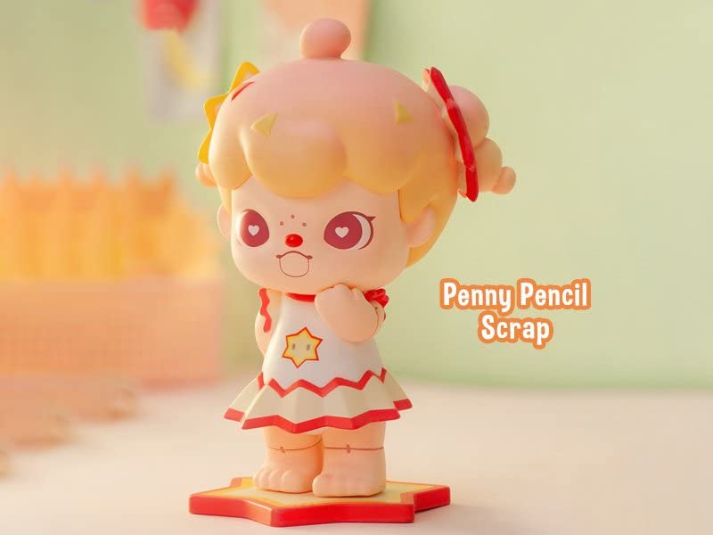 POP MART MIGO Канцелярские товары Торговые фигурки Коробка из 12 шт. 6941448665403 ПВХ и АБС
