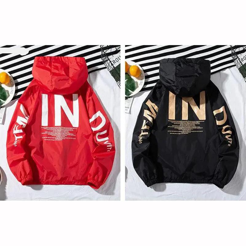 Летняя ветровка женская мода с капюшоном на молнии бомберы пальто уличная верхняя одежда