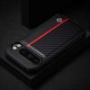 Carbon Fiber Texture PU Leather Phone Case for Google Pixel 9 Pro XL 9 8 7 Pro 7A 8A Shockproof Full Protection Cover Coque
