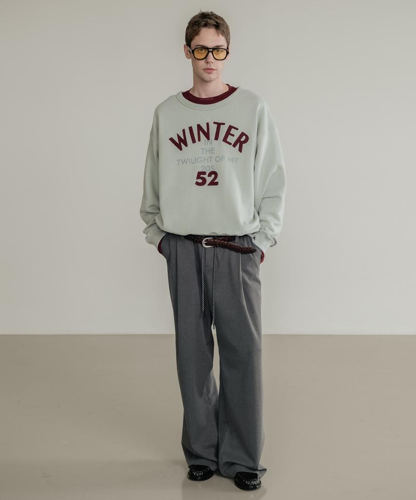 SSIN AND LEE Low Loop Banding Slacks Gray