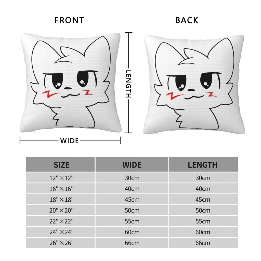 Stylish Home Boykisser Silly Catdecoration Pillowcases Merch Pillow Covers Zippered Multiple Sizes