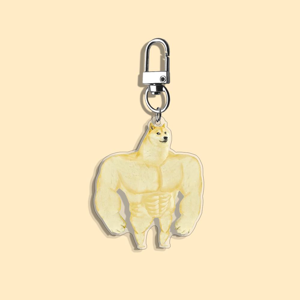 Funny Cat Keychain Student Gift Bag Women's Bag Cute Things Gift For Best Friends Cartoon