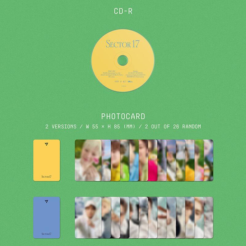 Seventeen Переиздание 4-го альбома SEVENTEEN "SECTOR 17" [КОМПАКТНАЯ версия]