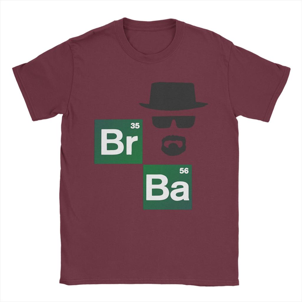 Крутые футболки Breaking Bad для мужчин с круглым вырезом, 100% хлопок, футболки с коротким рукавом, одежда - новинка