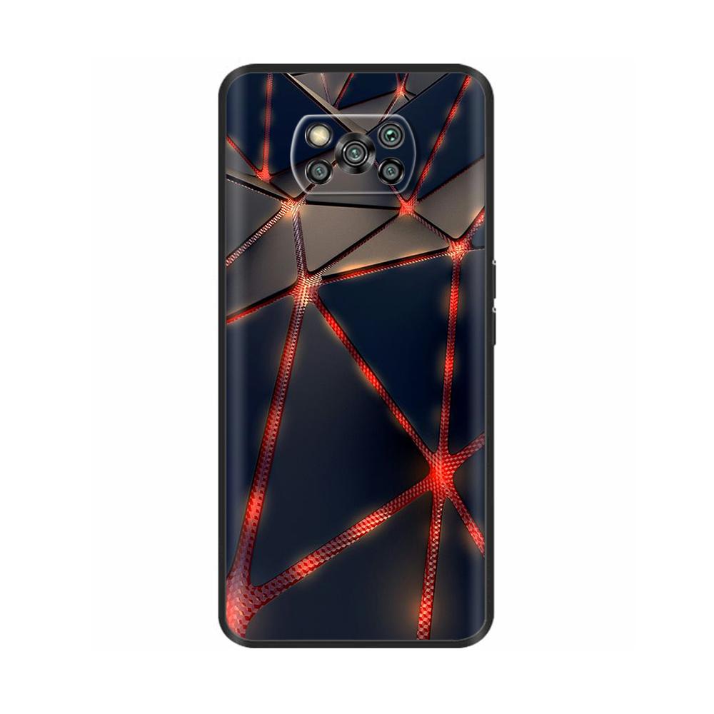 Для Xiaomi Poco X3 NFC Чехол С принтом Мультяшный Силиконовый Задняя крышка Мягкий Бампер Чехол для телефона Для POCO X3 Pro X 3 ТПУ Чехол Funda 6.67''