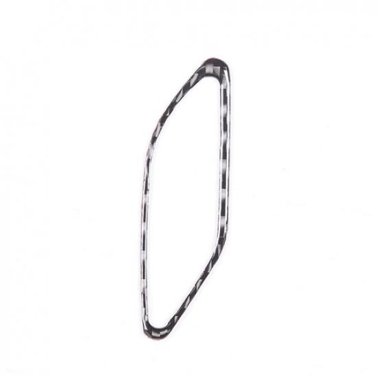 Carbon Fiber Seat Memory Switch Frame Cover Trim For Maserati Ghibli 2014-