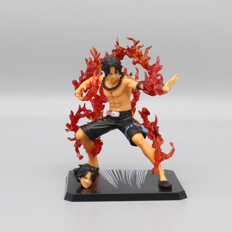 Hot Toys Совместно Подписывает Аниме Фигурку One Piece Уверенный Улыбающийся Луффи Трехликая Кукла Сменное Лицо Фигурка Действия Модель Игрушки Наборы