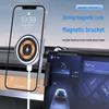 MagSafe Wireless Car Charger & Phone Holder with Magnetic Bracket for Fast Charging