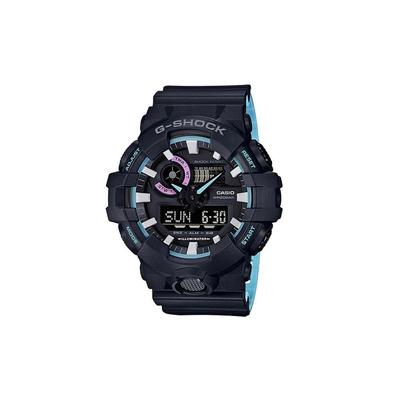 Серия G-SHOCK Серия City Battle Королевский Синий Черный Спортивные Часы Водонепроницаемые и Ударопрочные Кварцевый Механизм Японские и GA-700PC-1AER