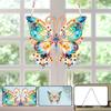 Acrylic Diamond Art Hanging Pendant Dragonfly Butterfly Single-Sided Diamond Painting Hanging Pendant Tree Crystal Hanging Decor