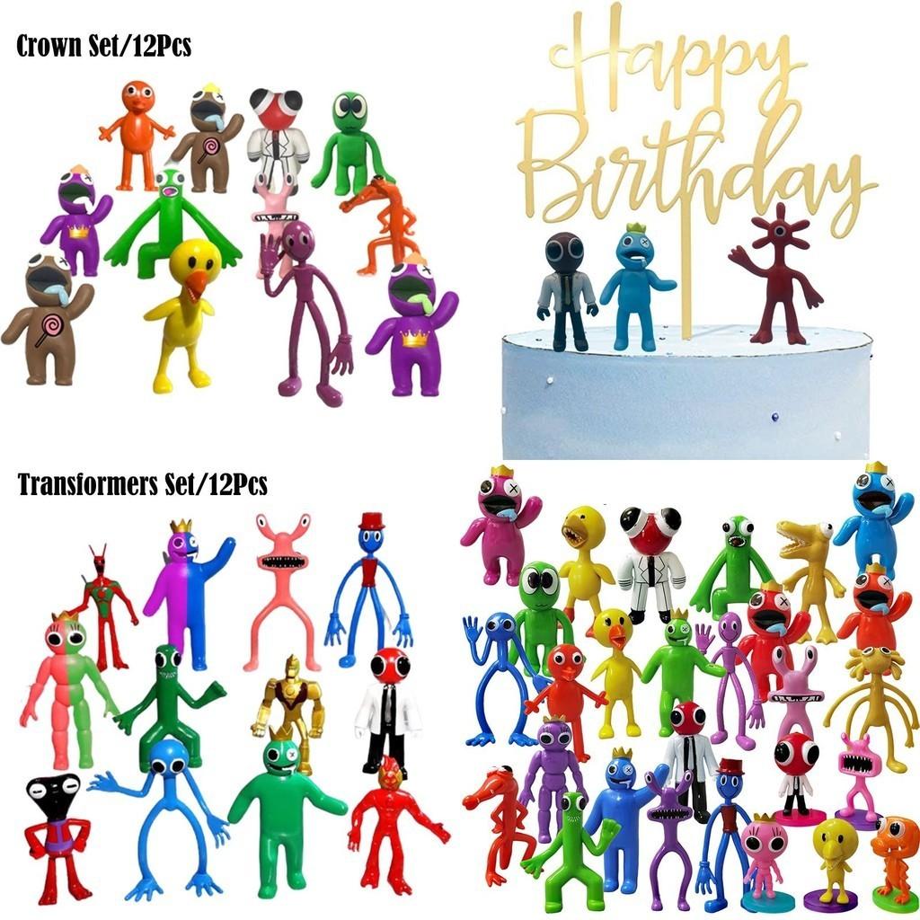 Набор фигурок Roblox Rainbow Friends для украшения детского торта на день рождения