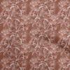 Cotton Flex Brown Fabric Floral  Diy Clothing Quilting Fabric Print Fabric By Yard 40 Inch