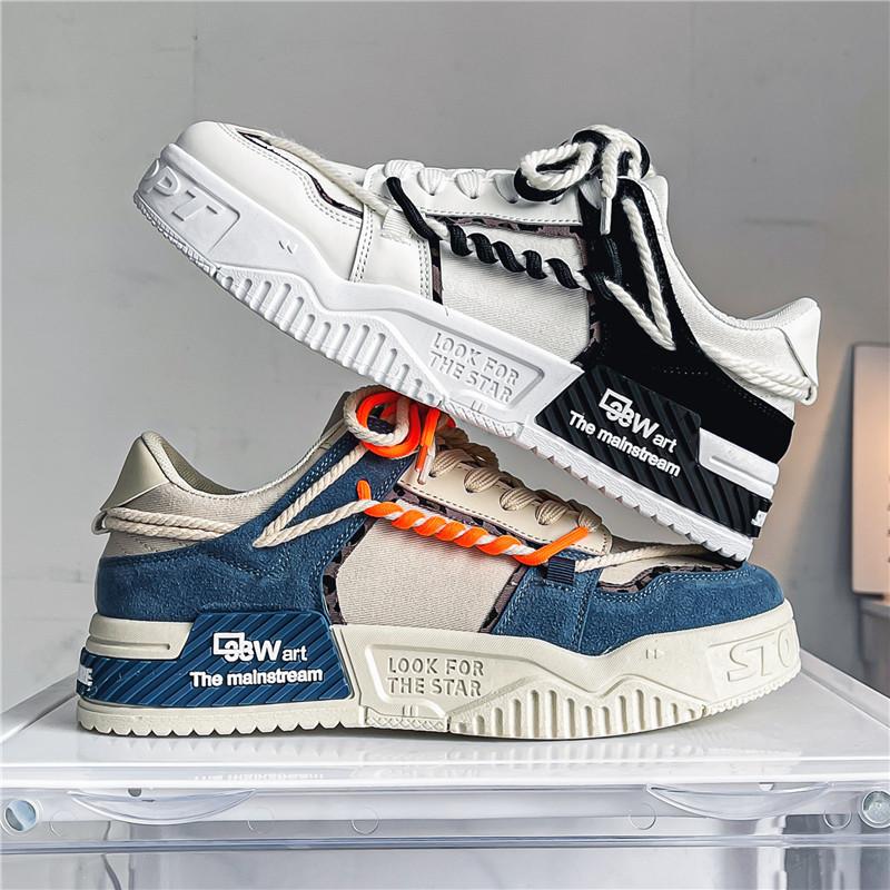 2024 Новая мужская обувь Персонализированная повседневная обувь для мужчин Модные кроссовки Трендовая спортивная обувь