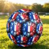 France Football Напечатанный Размер 5 Футбольный Мяч Износостойкий Стандартный Тренировочный Мяч для Взрослых Подарок для Фанатов для Матчей в Помещении и на Открытом Воздухе Спортивный