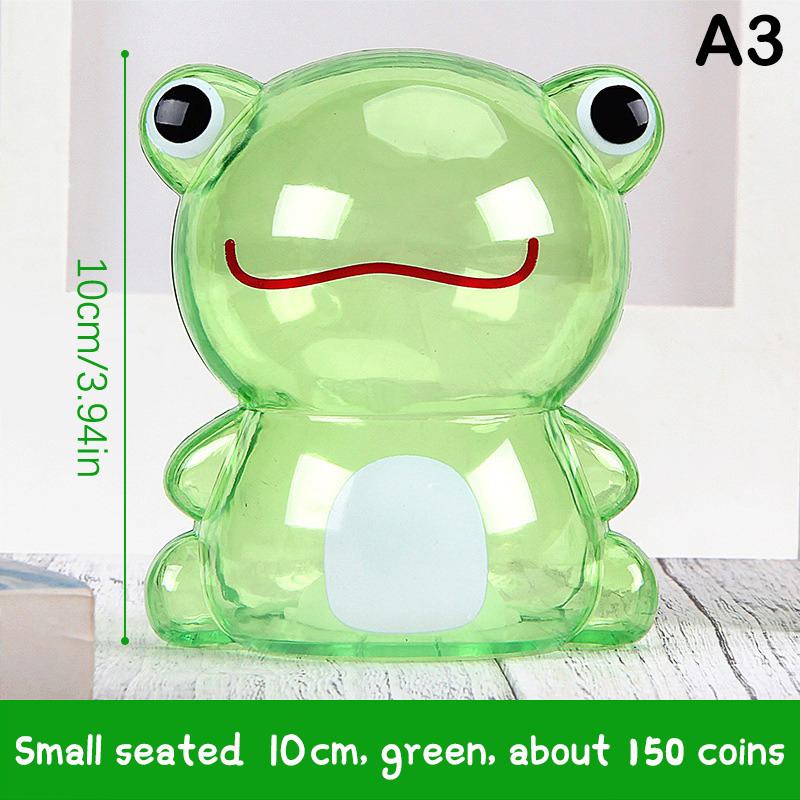 1 шт. Детская копилка, банка для конфет, копилка, прозрачная пластиковая, креативная копилка, коробки для денег, домашний декор