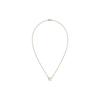 Hermes Mini Pop H Logo Pendant Necklace Women necklace Rose-Gold White H147992FO49