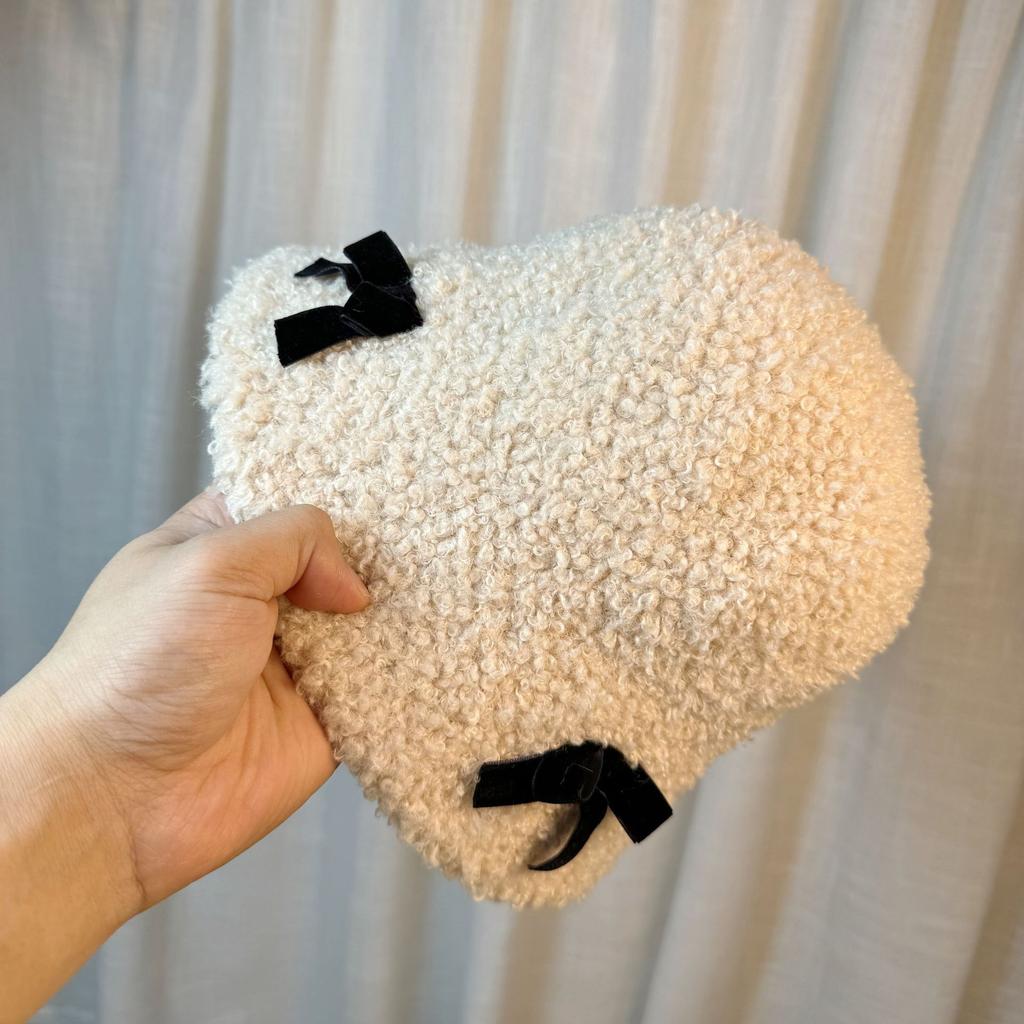 Детская теплая панама из овечьей шерсти на осень и зиму