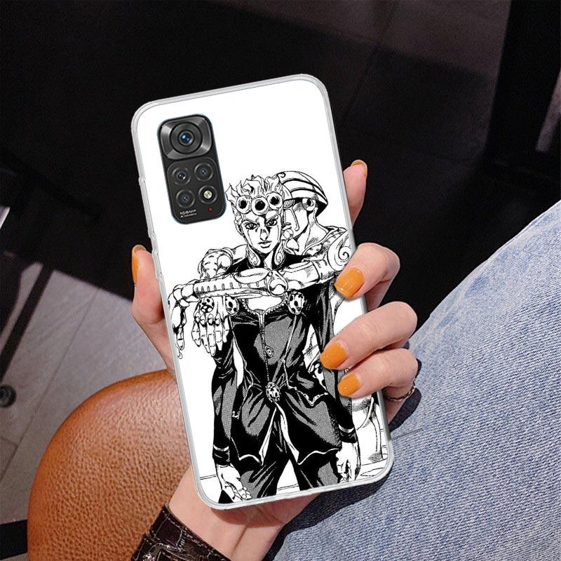 Чехол для телефона JoJo's Bizarre Adventure для Xiaomi Redmi Note 15 14 13 12S 12 11 Pro Plus 14S 11S 11E 10 10S 11T 5G Персонализированный чехол