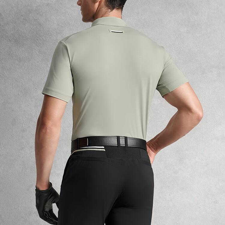 Fila Серия Гольф Защита от солнца Спортивное трикотажное поло с коротким рукавом Мужские поло A11M535101F-KK